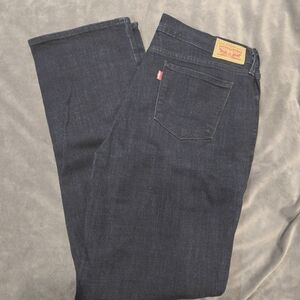 Levi's Dark Blue Relaxed Jeans